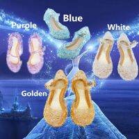 【hot】๑♞  Baby Shoes Kids High-Heeled Children Jelly Wedge Dancer