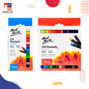 Bộ Bút Sáp Dầu Cao Cấp Mont Marte 12 24 Màu - Oil Pastels Signature