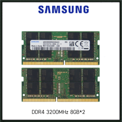 Samsung RAM DDR4 3200MHz 8GB*2 SODIMM Laptop Memory