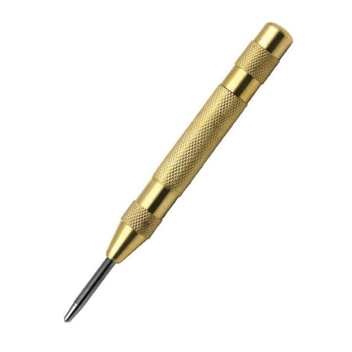 5-inch-automatic-center-pin-punch-spring-loaded-marking-starting-holes-tool-high-speed-steel-automatic-centre-punch-dot-punch