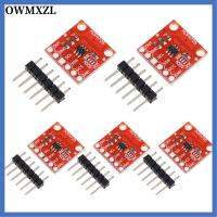 OWMXZL 5Pcs I2C DAC โมดูล MCP4725 2.7โวลต์ถึง5.5โวลต์ 12บิตค่ะ โมดูล Breakout Arduino DAC DAC พลังงานสูงกำลังสูง บอร์ดพัฒนาพัฒนา Arduino สำหรับเด็ก