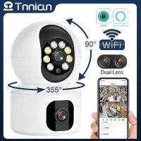 Tnian [การ์ด SD ฟรี128กรัม] Alexa 4MP คู่กล้อง IP เลนส์ WiFi CCTV ภายในอาคารจอระบบไร้สายขนาดเล็กกล้องวงจรปิดติดตามวิดีโอเสียงกล้องวงจรปิดแอป ICsee