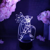 Anime LED Light My Hero Academia Figure Lemillion 3D Hologram Lighting Effect Art Deco Cool Birthday Gift for Otaku Friends