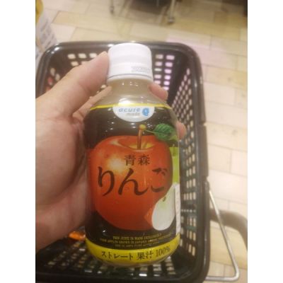 อาหารนำเข้า🌀 Japanese Fuji DK Fuji Apple Juice 100% 280mlRed