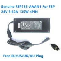 ของแท้24V 5.62A 135W 4PIN FSP อะแดปเตอร์แปลงไฟกระแสสลับสำหรับ FSP120-ACB แหล่ง Charger Laptop 5A