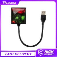 Trucana โคมไฟดวงดาวไฟตกแต่งภายในรถมี Usb Led หลังคารถยนต์โปรเจ็คเตอร์กลางคืนดวงดาวสำหรับตกแต่งรถยนต์