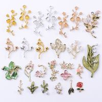 【CC】 10 Pieces/Set Metal Branch And Pendant Hair Ornament Diy Jewelry Accessories