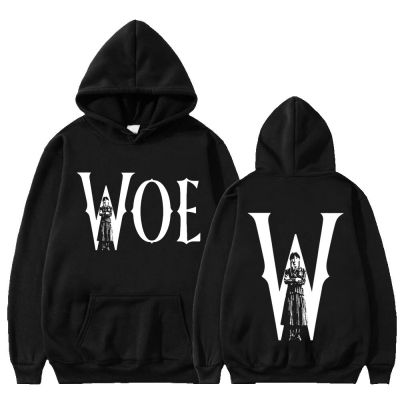 Wednesday Addams Hoodie Nevermore Academy Hoodies Mens Autumn Winter Gothic Hooded Sportwear Sweatshirt Unisex Streetwear Tops Size XS-4XL