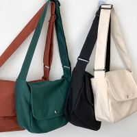 Womens Canvas Shoulder Messenger Bag Lady Casual Cotton Handbags Girls Sling School Shopping Bags