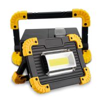 USB Charging Portable LED Work Lights Waterproof Rechargeable LED Flashlights Spotlight 20W Led Flood Light For Outdoor Camping