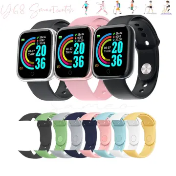 SMARTWATCH Y68 D20 MACARON - VARIOS COLORES