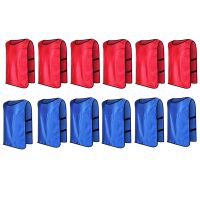 12 Pack Soccer Practice Jerseys Training Vest for Adults for Indoor Outdoor Playground XL