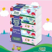 ?ส่งฟรี Zilk Facial Tissue 115 Sheets*5 Packs ซิลค์กระดาษทิชชู่เช็ดหน้า 5 แพ็ค ของแท้?%