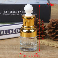 【Flash Sale】 ขวดและอุปกรณ์สำหรับบรรจุ 20/30/40ML Glass Liquid Pipette Bottle Eye with Glass Dropper Aromatherapy