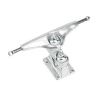 2Pcs Double Floor Longboard Trucks 6.25Inch Skateboard Bracket Trucks Gravity Casting Rear Truck Silver SHR90A