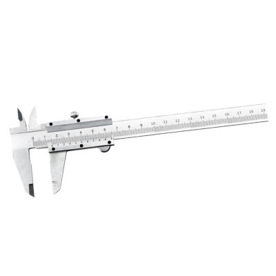 Mini Double Scale Carbon steel Vernier Caliper Ruler Measuring Tool
