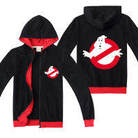 GhostBusters เสื้อโค้ทแบบลำลองสำหรับเด็กผู้หญิงแจ็คเก็ตมีหมวกแบบมีซิปเด็กผู้ชายแจ็คเก็ตผ้าฝ้าย C1763รูปการ์ตูนใหม่ฤดูใบไม้ร่วงฤดูใบไม้ผลิเสื้อโค้ทหลวม