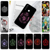 YU214 The Seven Deadly Sins Black อ่อนนุ่ม เคสโทรศัพท์ หรับ OPPO Find X3 A33 A93 A57 A77 A96 A95 A73 F9 A32 A94 A74 A91 A17 Pro Lite Neo ปก