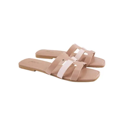 Natasha Flat Sandals Cashmere | Lazada PH