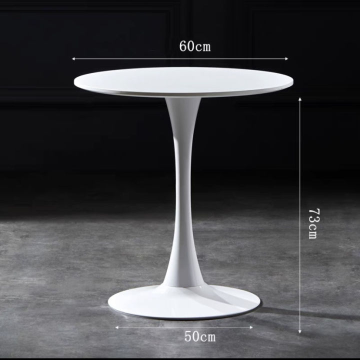 โต๊ะรับประทานอาหาร-โต๊ะไม้กลม-สไตล์นอร์ดิก