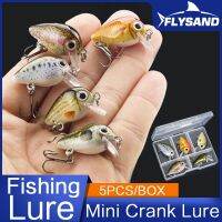 【hot】✸ FLYSAND Crankbaits Set Hard Bait Fishing Pesca Artificial Baits Searchng 2.7cm/1.5g 5Pcs/Box