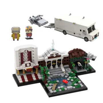  LEGO Icons Back to The Future Time Machine 10300, Model Car  Building Kit Based on The Delorean from The Iconic Movie, Perfect Build for  Teens and Adults Who Love to Create 