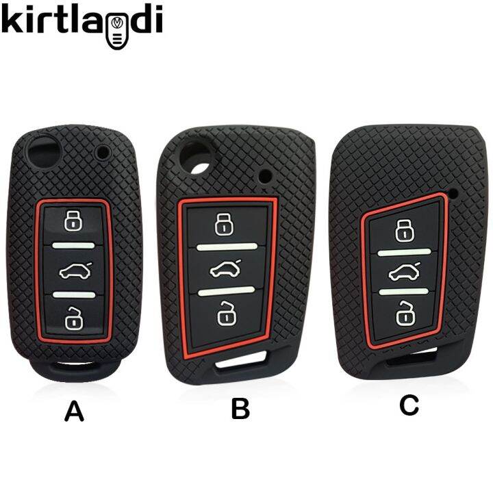 dfthrghd-silicone-car-key-case-cover-for-skoda-fabia-rapid-octavia-kodiaq-seat-ibiza-leon-ateca-for-vw-passat-b8-b5-tiguan-polo-tiguan