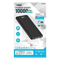 POWER BANK 10000mAh ASAKI (A-B3554) Black อุปกรณ์สำรองไฟพกพา (Power bank)