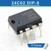 5ชิ้น24C02H DIP-8 CAT24C02LI-G วงจรรวมเมมโมรี DIP8ใหม่ดั้งเดิม