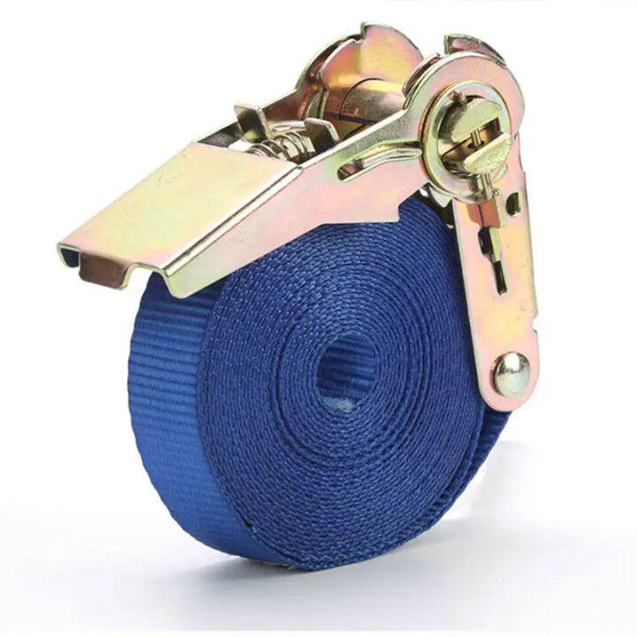 Cargo Strap 5M Heavy Duty Ratchet Tie down Cargo Lashing Belt Motor Car