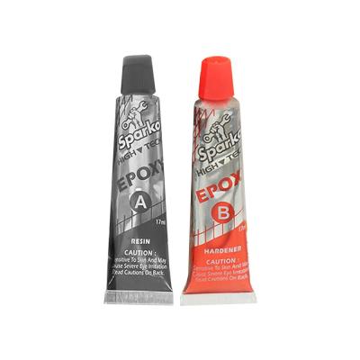 กาวอีพ็อคซี่แห้งเร็ว AB SPARKO 34 กรัม สีใส  4-MINUTE CLEAR EPOXY GLUE SPARKO 34G CLEAR