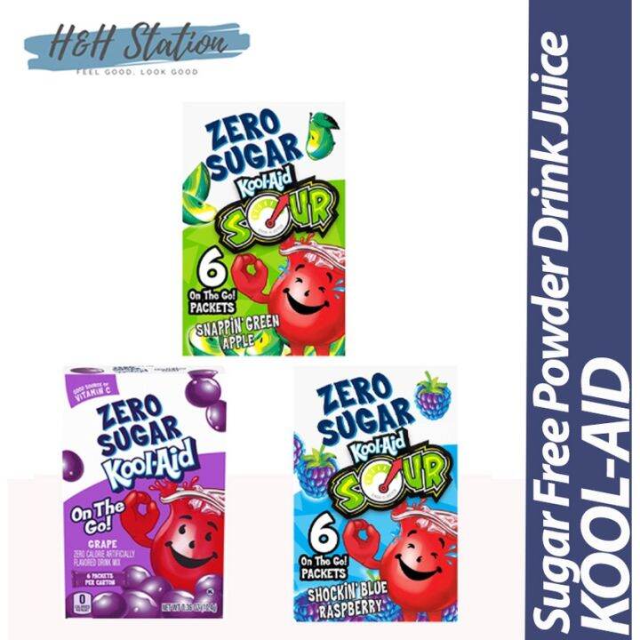 Zero Sugar / Sugar Free Powder Drink Juice Drink KoolAid/ Kool Aid