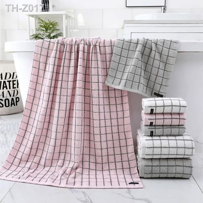 【jw】✿❣❂  100 cotton face bathing Beach Fast Drying Gym Camping Soft handchief Thick towel Set
