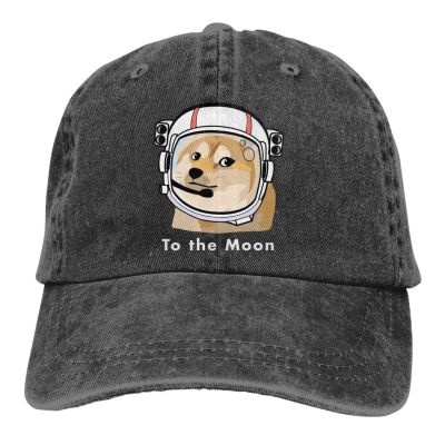 2023 New Fashion NEW LLDoge To The Moon The Baseball Cap Peaked capt Sport Unisex Outdoor Custom Dogecoin Funny Bitco，Contact the seller for personalized customization of the logo