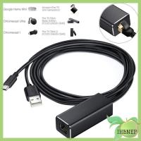 IHBNEP โฮมเธียเตอร์ความเร็วสูงปลั๊กแอนด์เพลย์ USB 2.0เพื่อ RJ45ไมโคร USB อะแดปเตอร์อีเทอร์เน็ต USB การ์ดเน็ตเวิร์ก