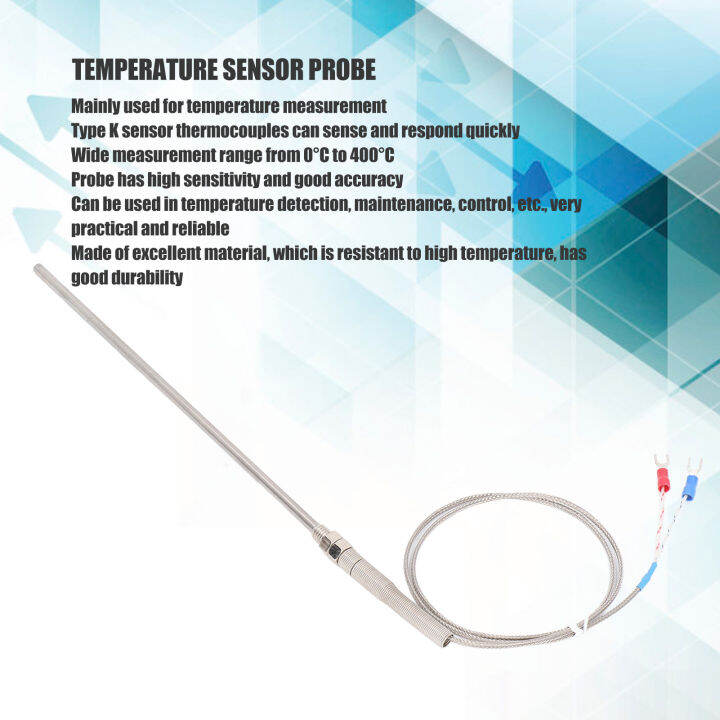 K Type Thermocouple K Type Temperature Sensor Good Accuracy Wide Measurement Range for