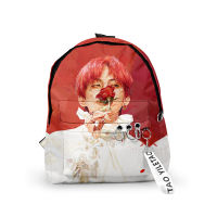 Kpop Member Boys 3d Print Backpacks Men Women School Bags Multi Pocket Travel Bags Teenage Notebook Backpack Nylon Shoulder Bag
