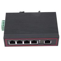 5X 5-Port RJ45 10/100M Ethernet Desktop Switch Hubs Network Laptop DIN Rail Type