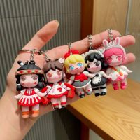 Deccool พวงกุญแจตุ๊กตา ซิลิโคน การ์ตูน น่ารัก Keychain ห้อยกระเป๋า