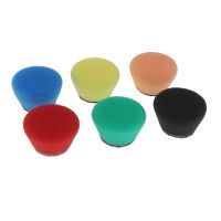 (Bulk sale of 12 pieces) 1 Inch Car Foam Polishing Pads Car Coarse/Medium/Fine for DA/RO/GA Car Buffer Foam Discs