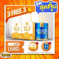 ((3 แถม 3)) Mana collagen Mana Vit C คอลลาเจนญาญ่า มานาคอลลาเจน มานาวิตซี มานา คอลลาเจน มานาคอลลาเจน มานา คอลลาเจน