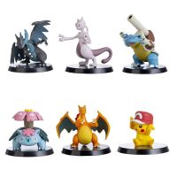 Pokemon Figures Toys Anime Pikachu Snorlax Poke Ball  Action Figure Model Ornamental Decoration Collect Children Christmas Gift