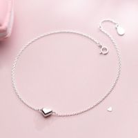 MeeningBrand ❥ สร้อยข้อมือเงิน MINIMAL HEART [01-0080]