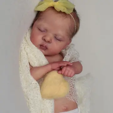 Latest 9 Inches Reborn Baby Vinyl Doll Kit Unpainted Doll Mini bebe reborn  kit