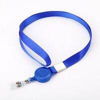 【CW】✓  1pcs Badge Holder Card ID Holders Metal Business Credit Clip Neck Lanyard Aluminum Alloy Cover