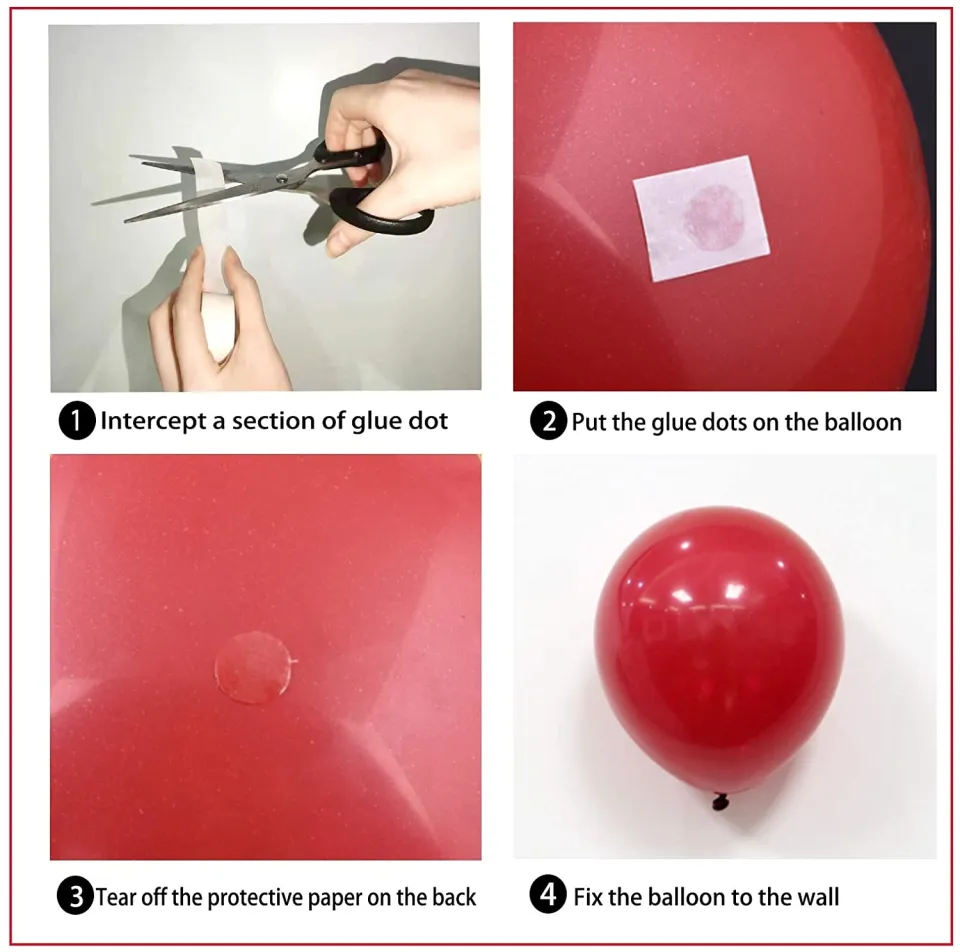 Best Glue Dots Balloon Garland  Balloons Glue Dots Double Side