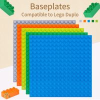 Blocks Baseplates Duplo Lego Compatible Base Plates educational for toddler Bottom plates Kids learning toys Baseplate