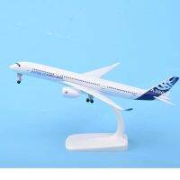 โปรโตติโป้ในเมทัลลโลในเลก้าดา20ซม. A350แอร์บัสอากาศ350สายการบิน Diecast Moo Di Aero Moo Di Aero Con Ruote Guadini