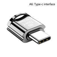 Graceful เครื่องอ่านการ์ดความเร็วสูงเครื่องอ่านการ์ดความจำ Micro-usb/ Type-C การ์ดหน่วยความจำ TF Micro-SD OTG อะแดปเตอร์โทรศัพท์ Micro SD การ์ด