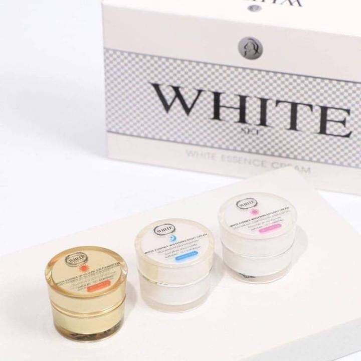 white-essence-cream-เอสเซนส์ครีม-ครีมผิวหน้าสูตรเข้มข้น-ขนาดครีม-5-กรัม-จำนวน-1-กล่อง